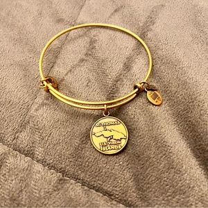 Alex and Ani St Thomas charm bracelet
